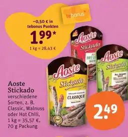 tegut Aoste stickado classic Angebot