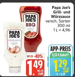 Marktkauf Papa joe's bbq Angebot