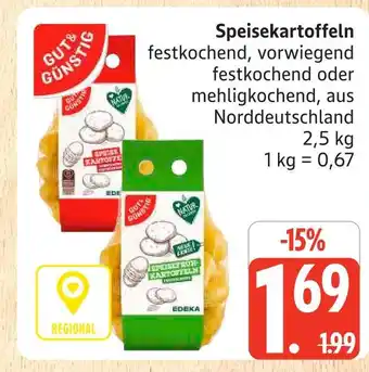 Marktkauf Gut & günstig speisekartoffeln festkochend Angebot