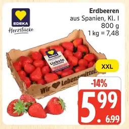 Marktkauf Edeka erdbeeren Angebot