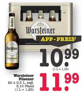 E-Center Warsteiner pilsener Angebot