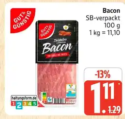 Marktkauf Gut & günstig bacon Angebot
