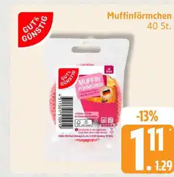 Marktkauf Gut & günstig muffinförmchen Angebot