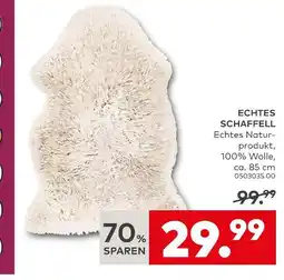 porta Echtes schaffell Angebot