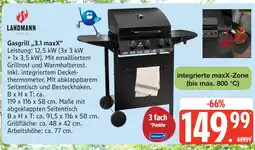 Marktkauf Landmann gasgrill „3.1 maxx“ Angebot