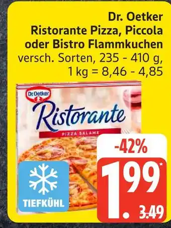 Edeka Dr. oetker ristorante pizza Angebot