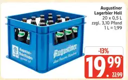 Marktkauf Augustiner lagerbier hell Angebot