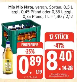 Marktkauf Mio mio mate Angebot