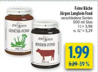 diska Jürgen langbein gemüse-fond Angebot