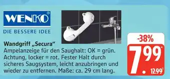 Marktkauf Wenko wandgriff 'secura' Angebot
