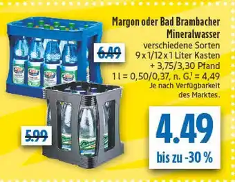 diska Margon mineralwasser Angebot