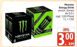 Marktkauf Monster energy drink Angebot