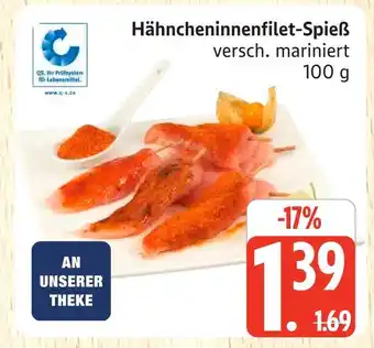 Marktkauf Hähncheninnenfilet-spieß Angebot