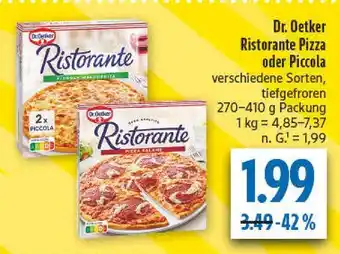 diska Dr. oetker ristorante pizza Angebot