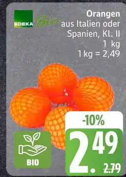 Edeka Edeka bio orangen Angebot