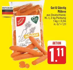 E-Center Gut & günstig möhren Angebot
