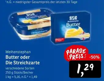 KONSUM Weihenstephan butter Angebot