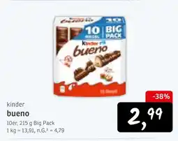 KONSUM Kinder bueno Angebot