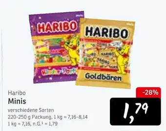 KONSUM Haribo minis Angebot