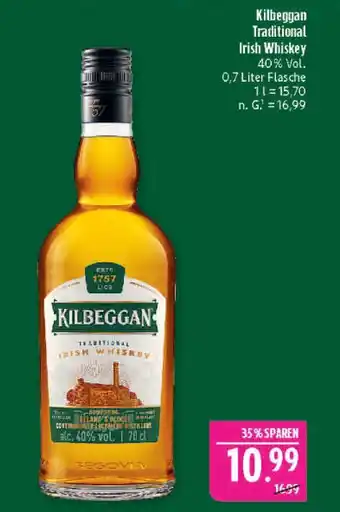 Marktkauf Kilbeggan traditional irish whiskey Angebot