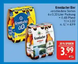 Marktkauf Krombacher bier Angebot