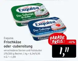 KONSUM Exquisa frischkäse Angebot