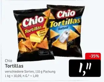 KONSUM Chio tortillas Angebot