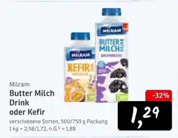 KONSUM Milram butter milch drink Angebot