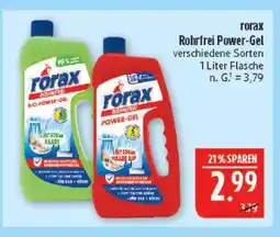 Marktkauf Rorax rohrfrei bio-power-gel Angebot