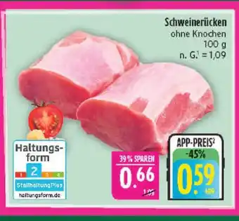 Marktkauf Schweinerücken Angebot