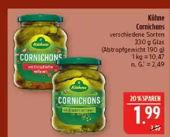 Marktkauf Kühne cornichons Angebot
