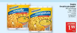 Marktkauf Henglein frische eierspätzle Angebot