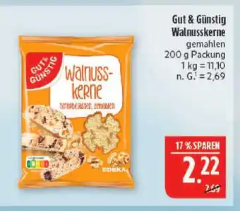 Marktkauf Gut & günstig walnusskerne Angebot