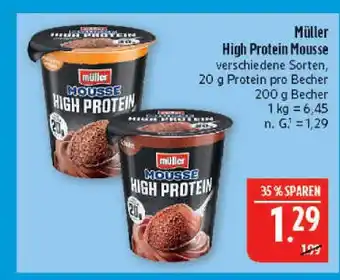 Marktkauf Müller high protein mousse Angebot