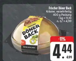 Edeka Frischer döner back Angebot