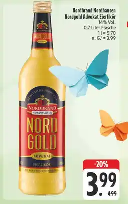 Edeka Nordbrand nordhausen nordgold advokat eierlikör Angebot