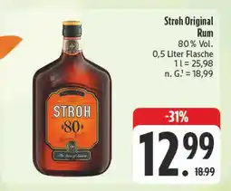 Edeka Stroh original rum Angebot