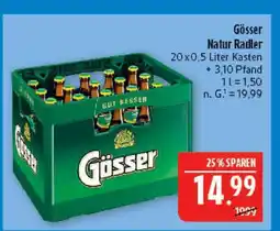 Marktkauf Gösser natur radler Angebot