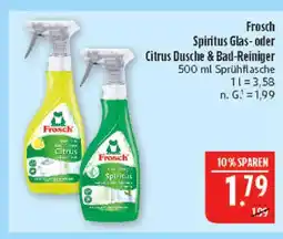 Marktkauf Frosch spiritus glas-reiniger Angebot