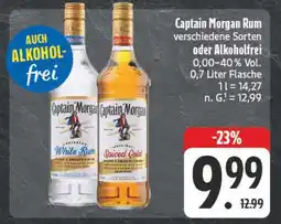 Edeka Captain morgan white rum Angebot