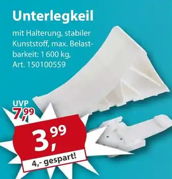 Sonderpreis Baumarkt Unterlegkeil Angebot