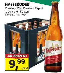 Lösch Depot HASSERÖDER Premium Pils, Premium Export Angebot