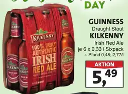 Lösch Depot GUINNESS Draught Stout KILKENNY Irish Red Ale Angebot