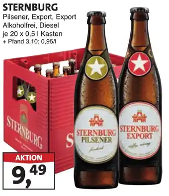 Lösch Depot STERNBURG Pilsener, Export, Export Alkoholfrei, Diesel Angebot