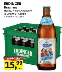 Lösch Depot ERDINGER Brauhaus Helles, Helles Alkoholfrei Angebot