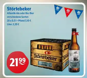 Getränke Hoffmann Störtebeker Atlantik-Ale oder Bio-Bier Angebot