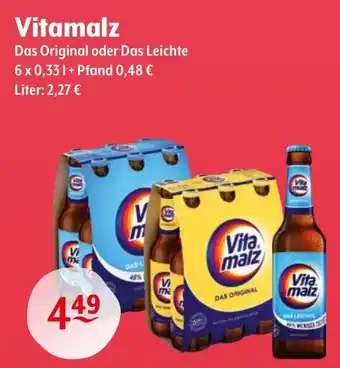 Getränke Hoffmann Vitamalz Das Original oder Das Leichte Angebot