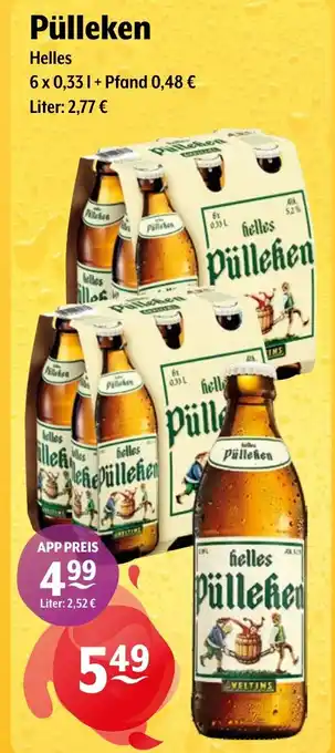 Getränke Hoffmann Pülleken Helles Angebot