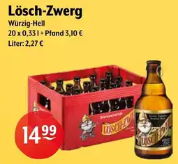 Getränke Hoffmann Lösch-Zwerg Würzig-Hell Angebot