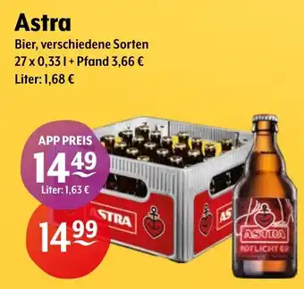 Getränke Hoffmann Astra Bier Angebot